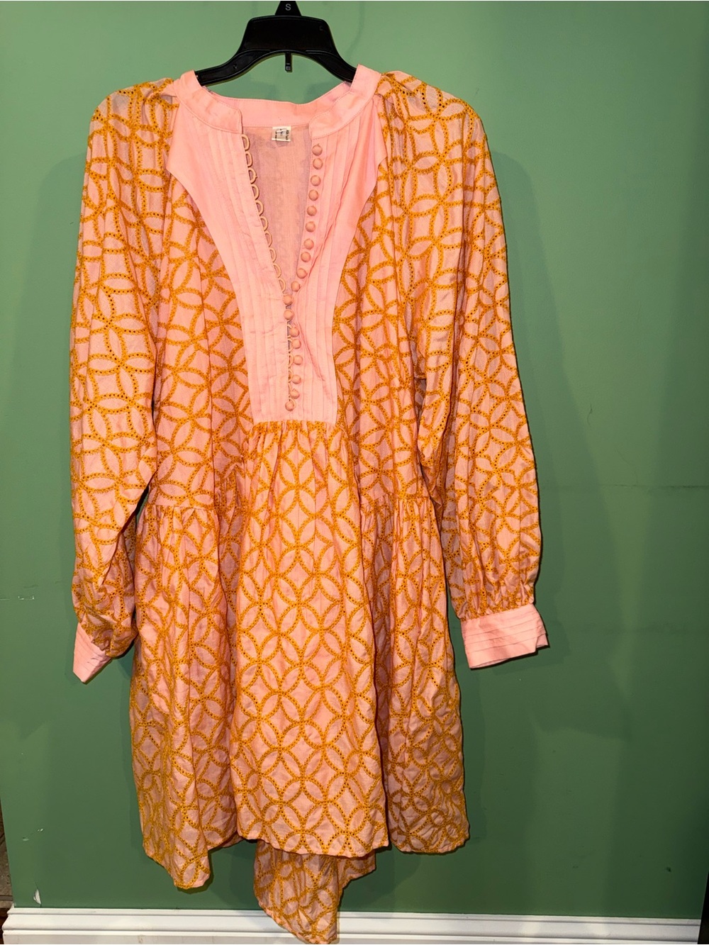 Roii eyelet dress  size large